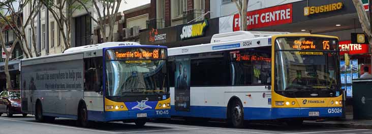 Brisbane Transport MAN 18.310 T1045 Volvo B12BLE G5024 Volgren CR228L